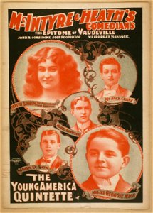 McIntyre & Heath's Comedians the epitome of vaudeville. LCCN2014637450