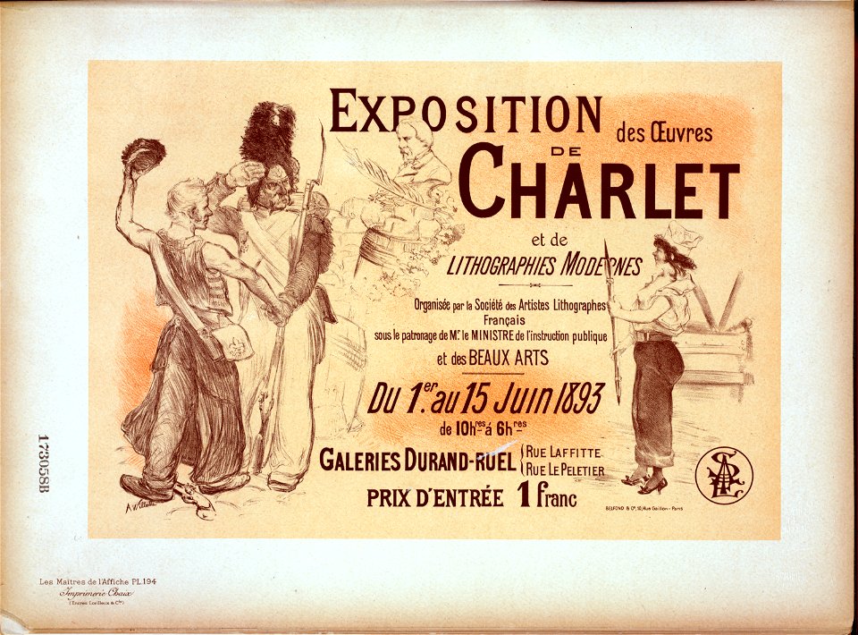 Maîtres de l'affiche vol 5 - Pl 194 - Adolphe Willette