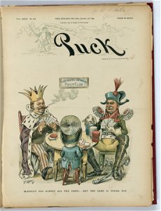 McKinley has almost all the chips; - but the game is young, yet - F.Opper. LCCN2012648746