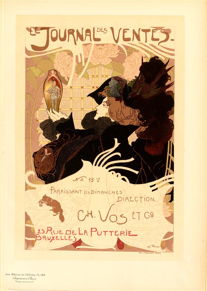 Maîtres de l'affiche V 4 - Pl 146 - Georges de Feure