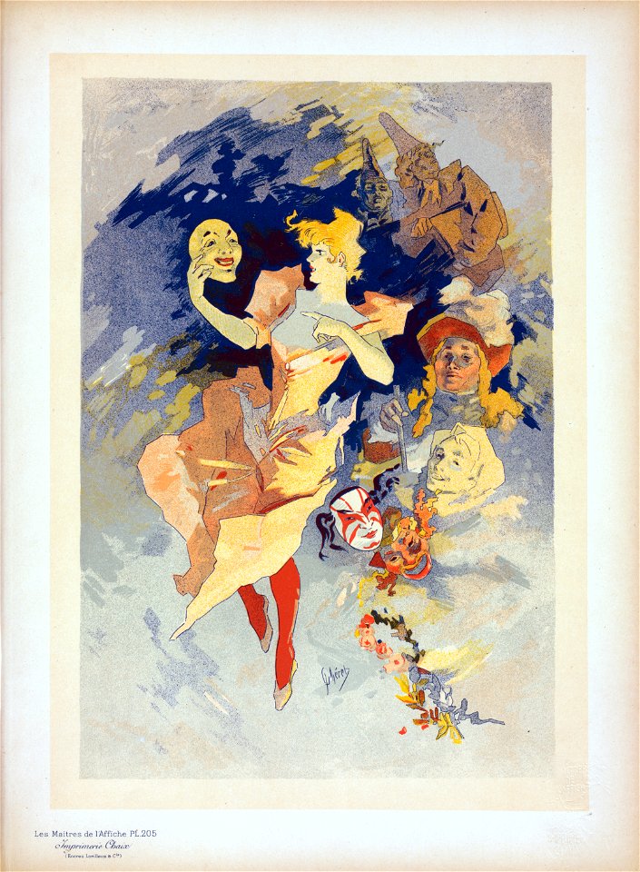 Maîtres de l'affiche vol 5 - Pl 205 - Jules Chéret