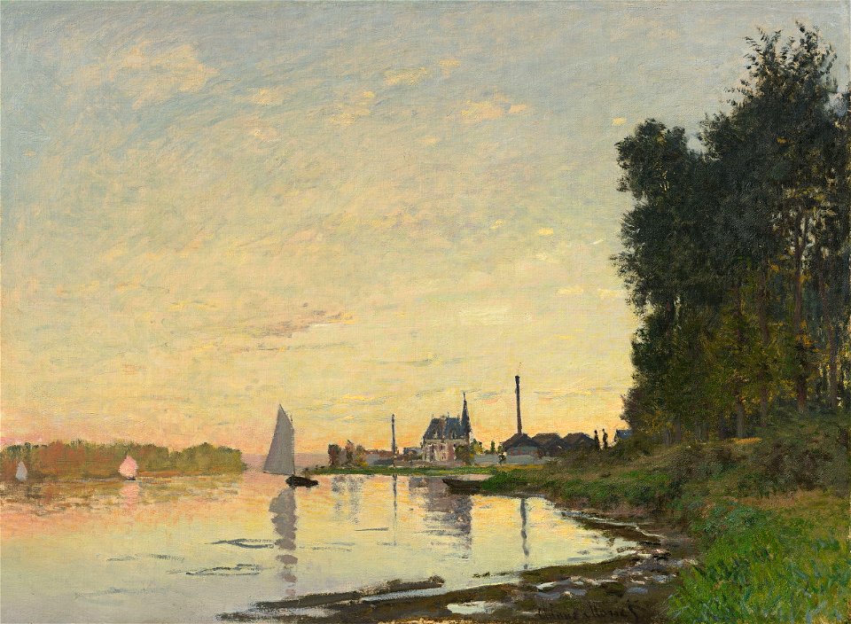 MB-Mon-03 Monet Argenteuil-am-Spaetnachmittag 1