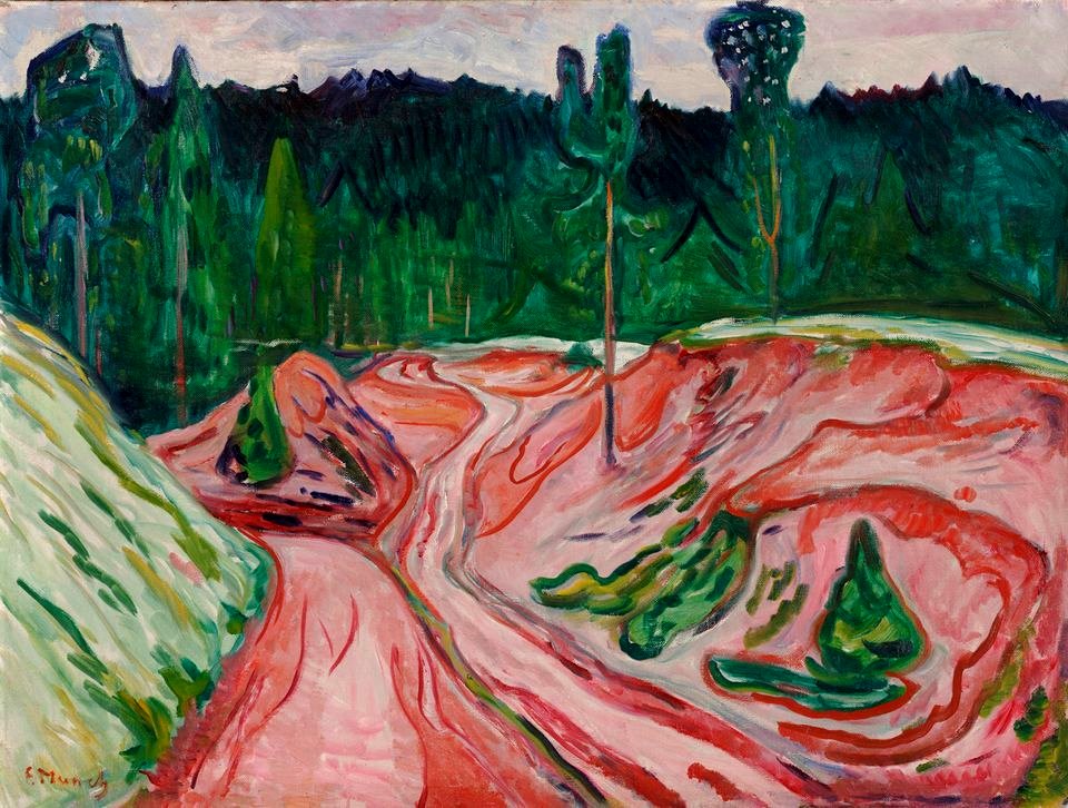 Thuringian Forest by Edvard Munch, Dallas Museum of Art