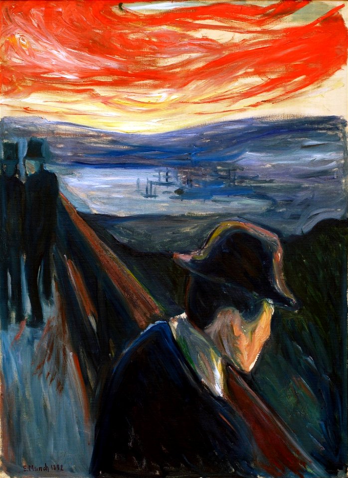Edvard Munch Despair Thielska 286
