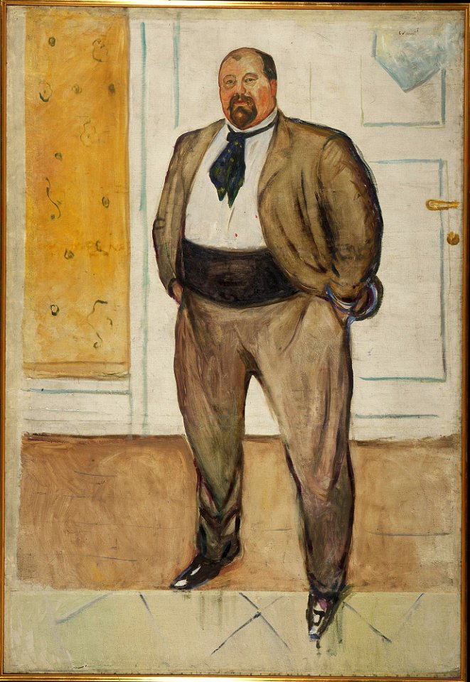 Edvard Munch - Consul Christen Sandberg - MM.M.00003 - Munch Museum