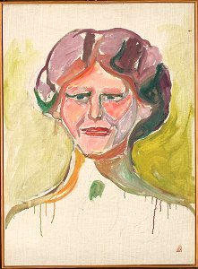 Edvard Munch - Alma Mater, Portrait Study - MM.M.00766 - Munch Museum