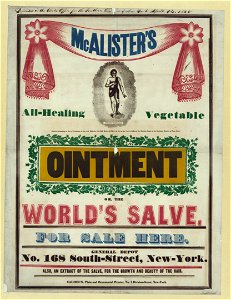 McAlister's all-healing vegetable ointment ... LCCN2003666418