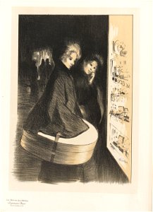 Maîtres de l'affiche V 3 - Dessin originel - Steinlen
