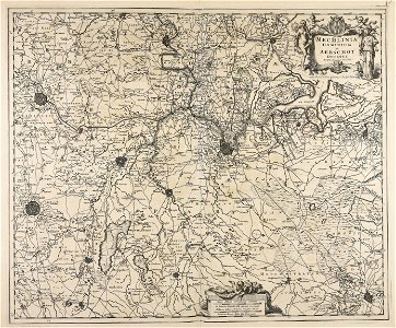 Mechlinia dominium et Aerschot ducatus auctore Nicolao Visscher - CBT 6606521