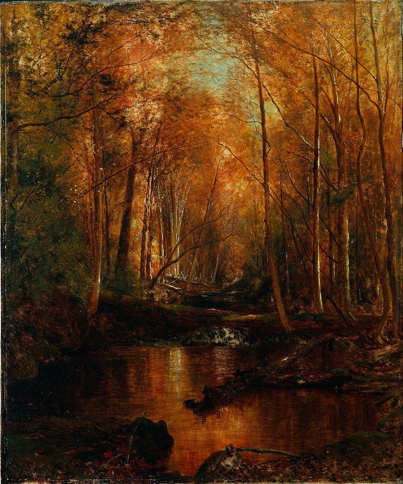 Jervis McEntee - Autumn in the Catskills (1873)
