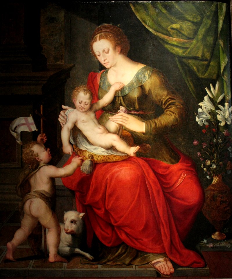 Maître du Fils prodigue - Vierge à l'Enfant