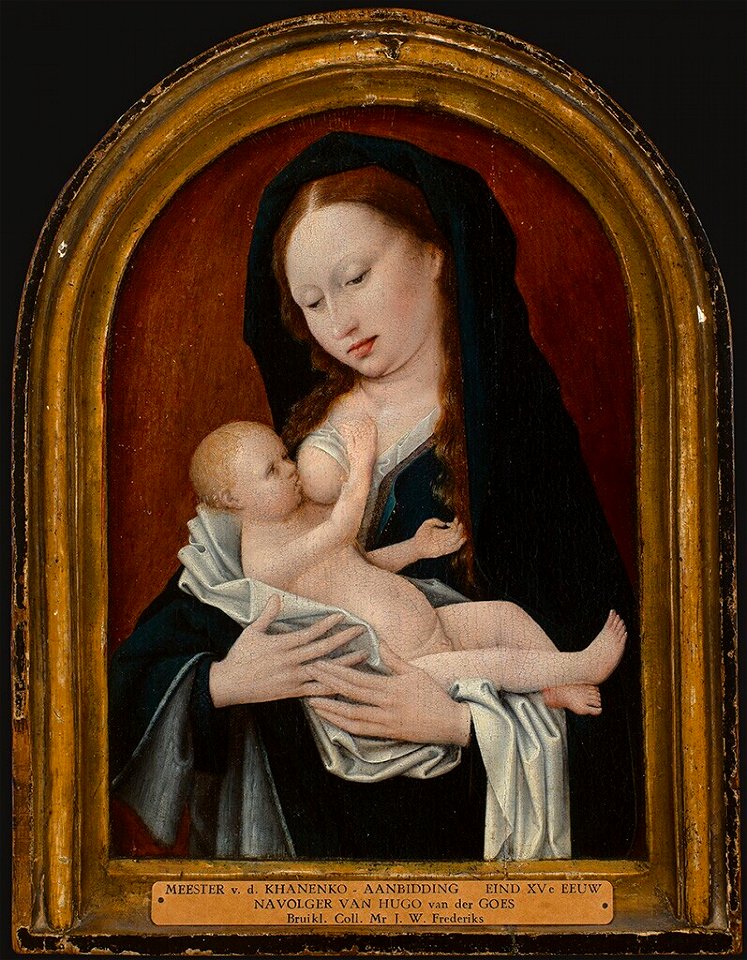 Meester van de Aanbidding van Khanenko - Madonna met kind - 3385 (OK) - Museum Boijmans Van Beuningen
