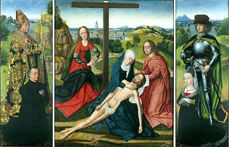 Maître de la Légende de Sainte-Lucie - Triptyque de la Déposition