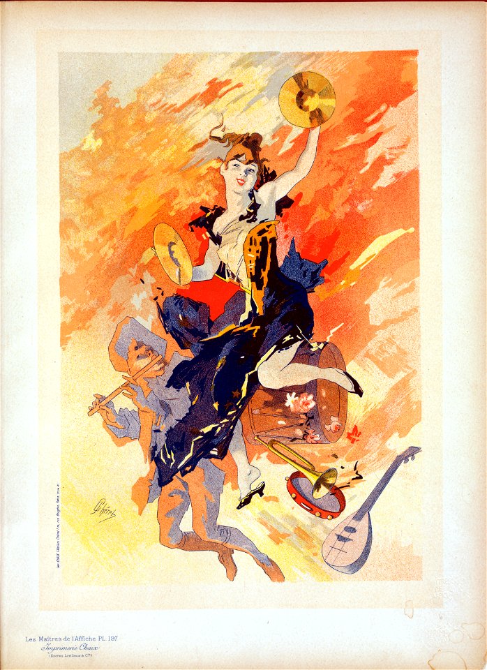 Maîtres de l'affiche vol 5 - Pl 197 - Jules Chéret