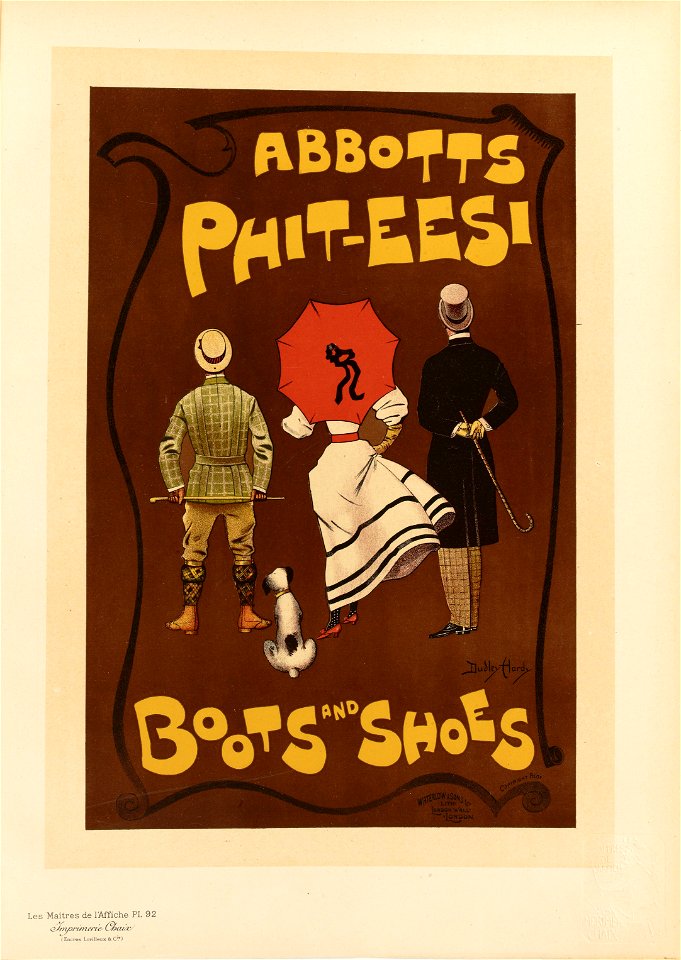 Maîtres de l'affiche V 2 - Pl 92 - Dudley Hardy