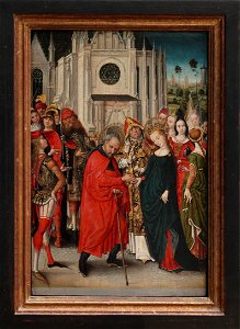 Maître à la vue de Sainte-Gudule - Le mariage de la vierge