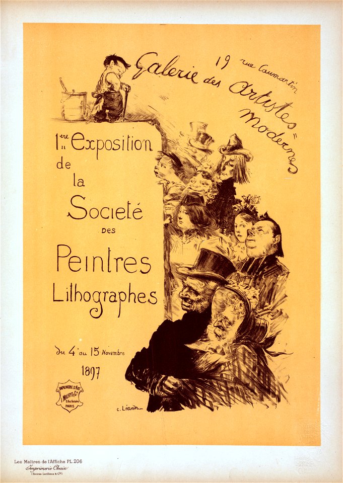 Maîtres de l'affiche vol 5 - Pl 206 - Charles Léandre