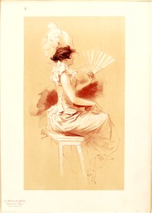 Maîtres de l'affiche V 2 - Dessin originel - Jules Chéret