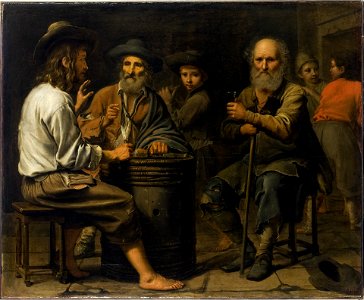 Maître des Cortèges - Peasants in a Tavern, 1640