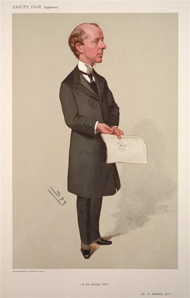Reginald McKenna, Vanity Fair, 1906-10-31