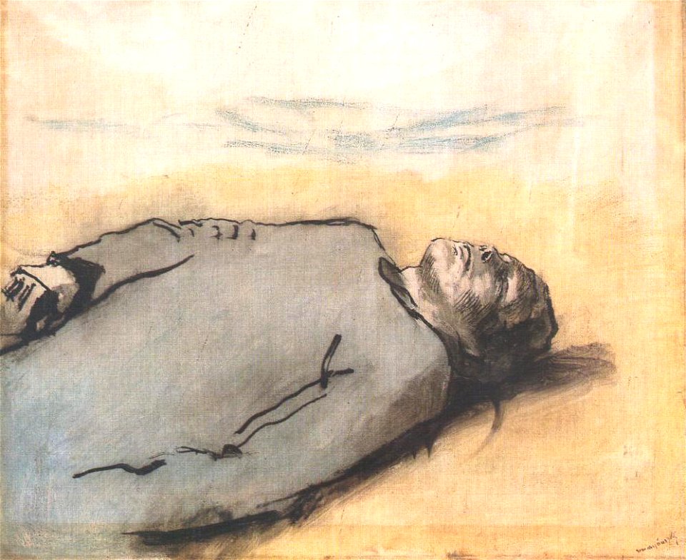 Mednyánszky, László - Fallen Russian Soldier (1914-7)