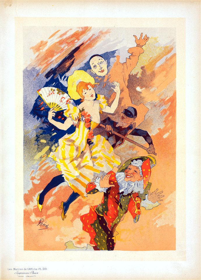 Maîtres de l'affiche vol 5 - Pl 201 - Jules Chéret