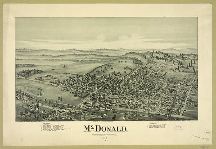 McDonald, Washington County Pennsylvania, 1897 LCCN2003681821