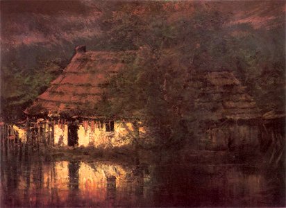 Mednyánszky, László - Waterside House