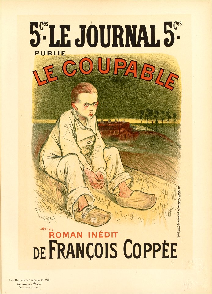 Maîtres de l'affiche V 3 - Pl 134 - Steinlen