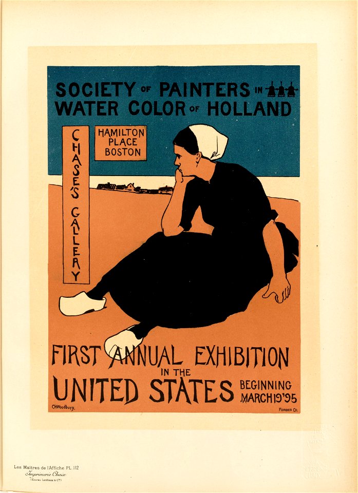 Maîtres de l'affiche V 3 - Pl 112 - Charles Woodbury