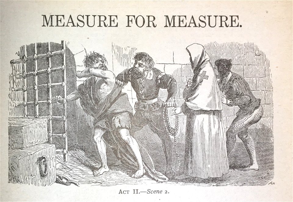 Measure for Measure Lithograph