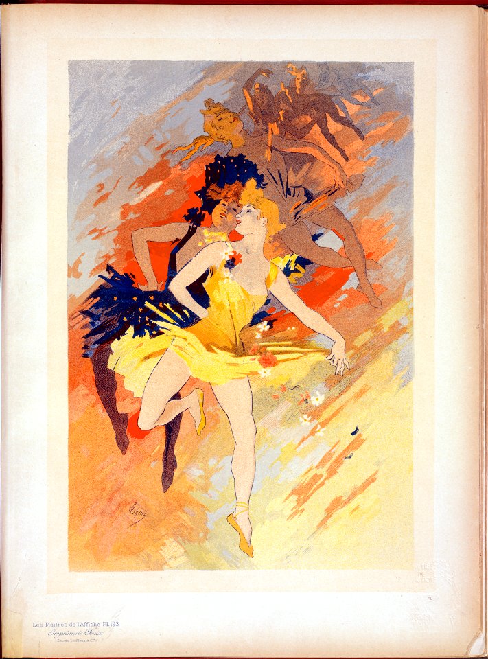 Maîtres de l'affiche vol 5 - Pl 193 - Jules Chéret