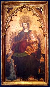 Meester van de Lanz Madonna, Tronende Madonna en Kind, ca 1420 (Bonnefantenmuseum, Maastricht)