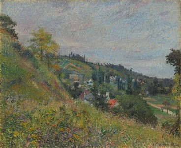 MB-Pis-01 Pissarro Die-Huegel-von-Le-Chou 1