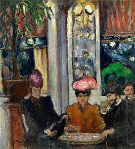 MB-Fri-01 Friesz Szene-in-einer-Pariser-Brasserie 1