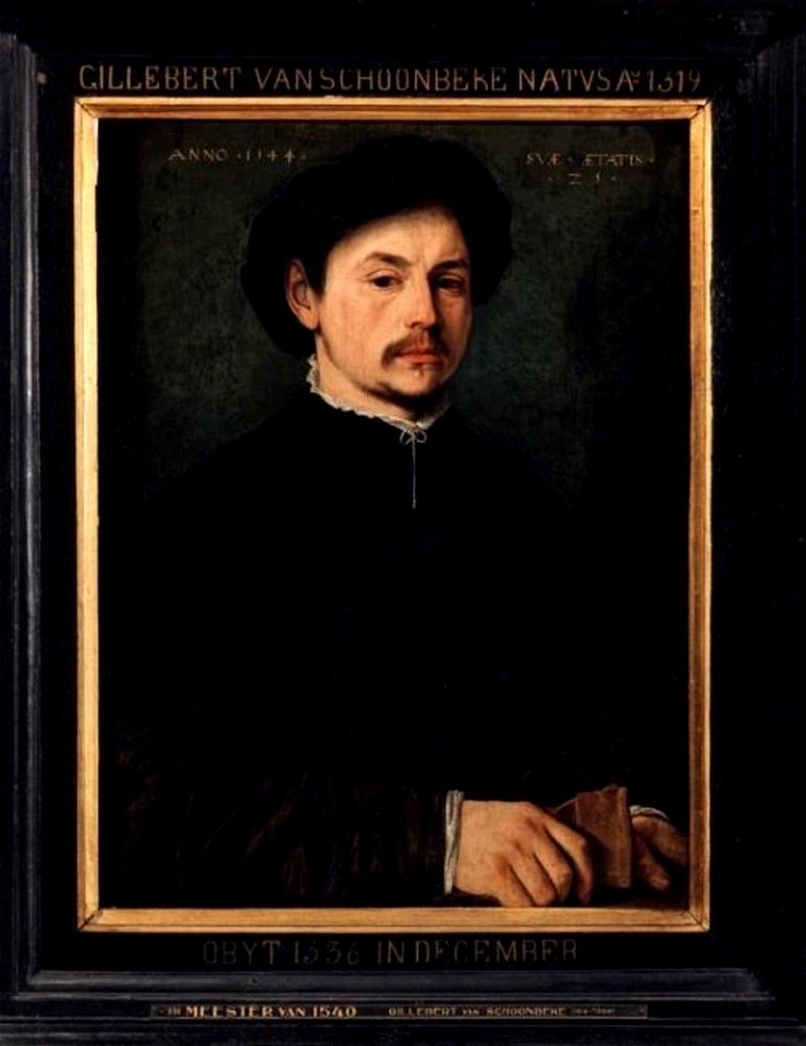Meester van de Jaren Veertig - Portret van Gilbert van Schoonbeke (1519-1556) - 696 - Royal Museum of Fine Arts Antwerp