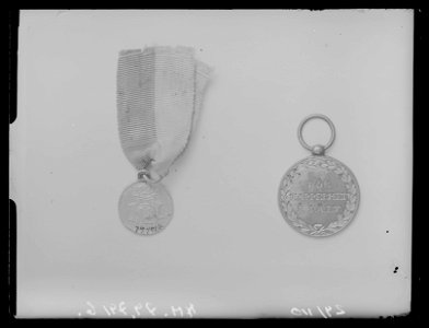 Medalj För Tapperhet i fält, frånsida - Livrustkammaren - 62158