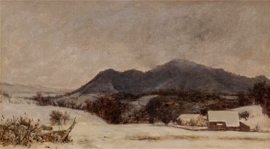 Evening Light, Winter by Jervis McEntee