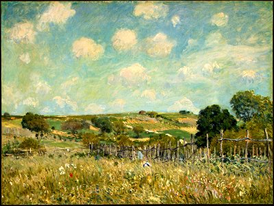 Meadow, Alfred Sisley, 1875