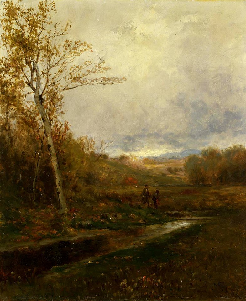 Jervis McEntee - November - 1953.3.8 - Smithsonian American Art Museum