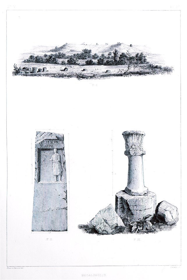 Megalopolis - Blouet Guillaume-abel - 1831