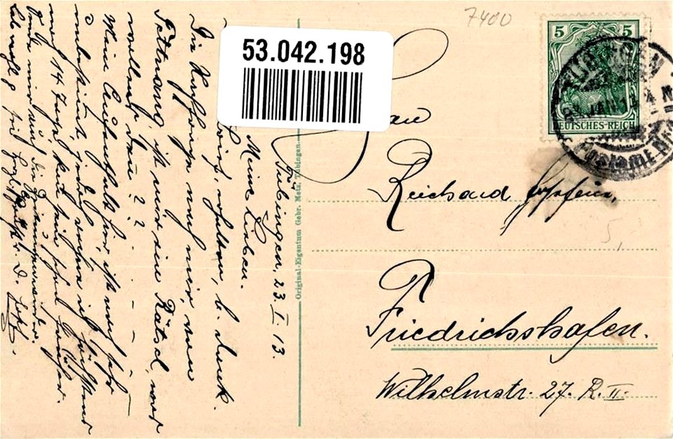 Medizinische Klinik (AK Gebr. Metz 1913) R