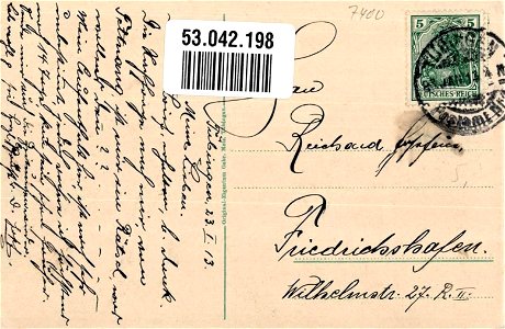 Medizinische Klinik (AK Gebr. Metz 1913) R