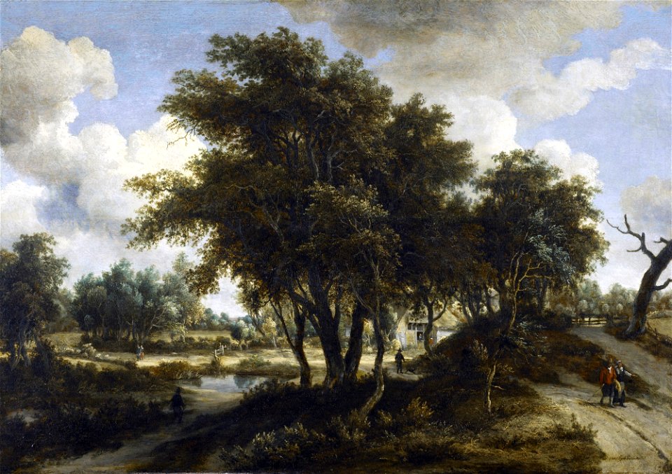 Meindert Hobbema - The Cottage - 67.115 - Detroit Institute of Arts