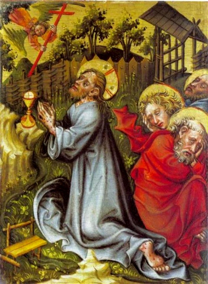 Meester van het Altaar van Friedrich van 1477 - Christus' gebed in het Hof van Olijven - 1695 - Städel Museum