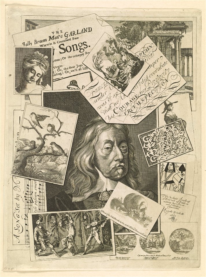 Medley print. The jolly broom man's garland LCCN2006676800