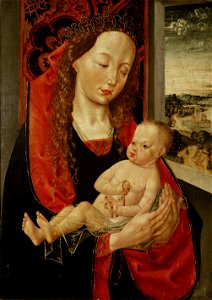 Meister der Benda-Madonna - Maria mit Kind - GG 6977 - Kunsthistorisches Museum
