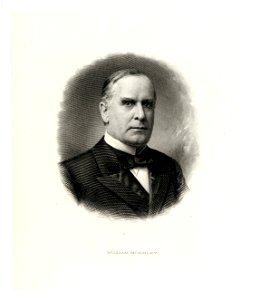 McKINLEY, William-President (BEP eng portrait raw). Free illustration for personal and commercial use.