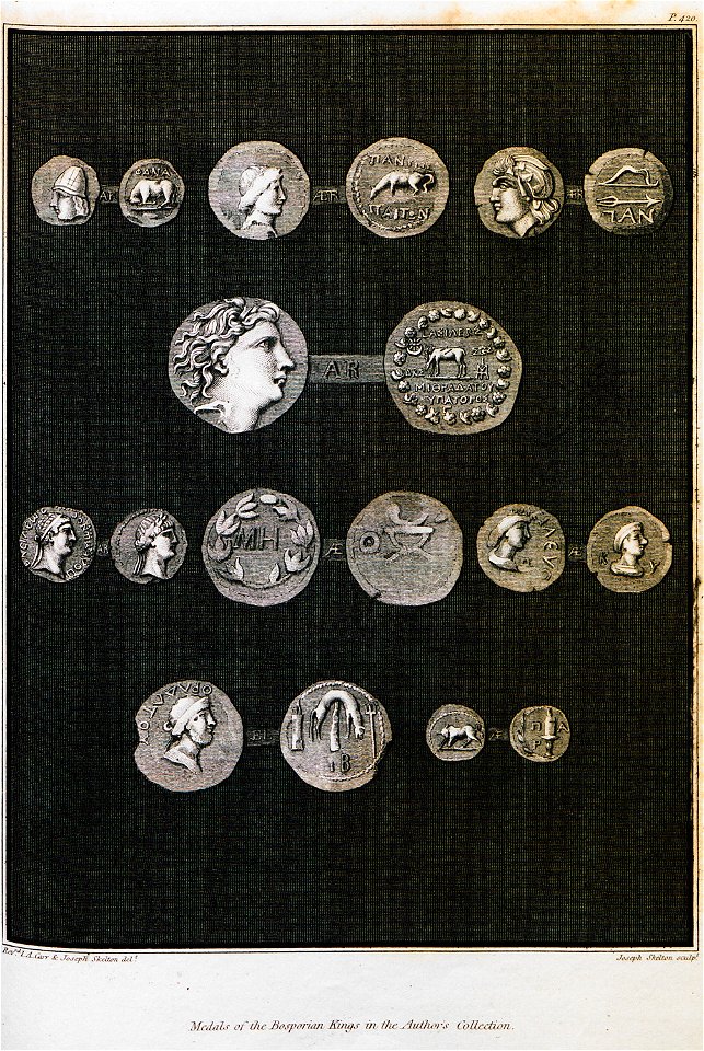 Medals of the Bosporian Kings in the Author's Collection - Clarke Edward Daniel - 1810