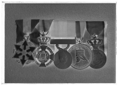 Medaljspänne - Livrustkammaren - 10525-negative